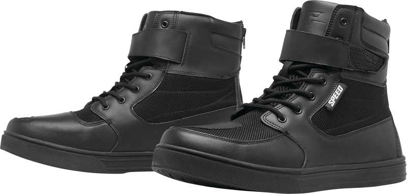 Speed and Strength Men's Insurgent Moto Shoe Black