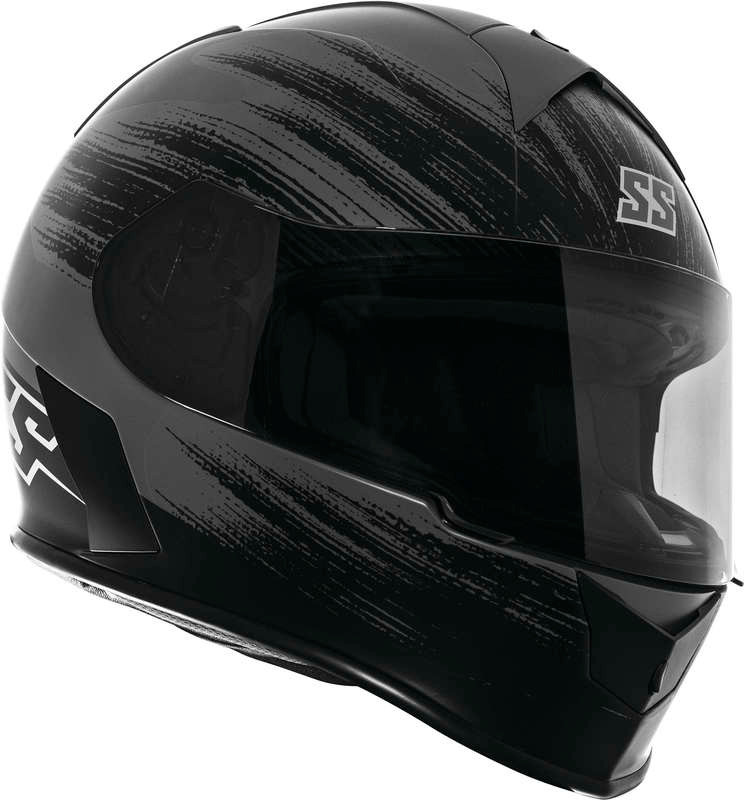 Speed and Strength SS900 Evader Helmet Grey Black
