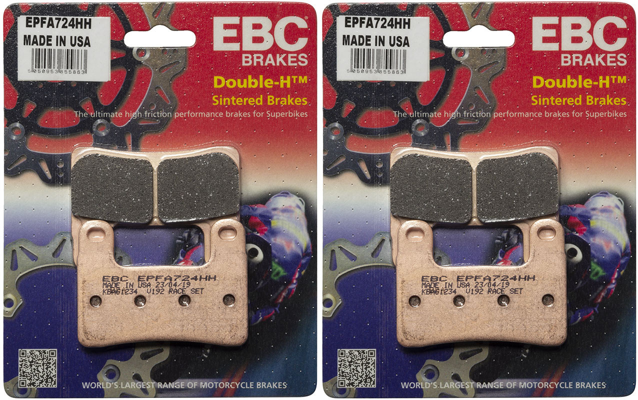 EBC Brake Pads FA724HH (2 Packs - Enough for 2 Rotors)
