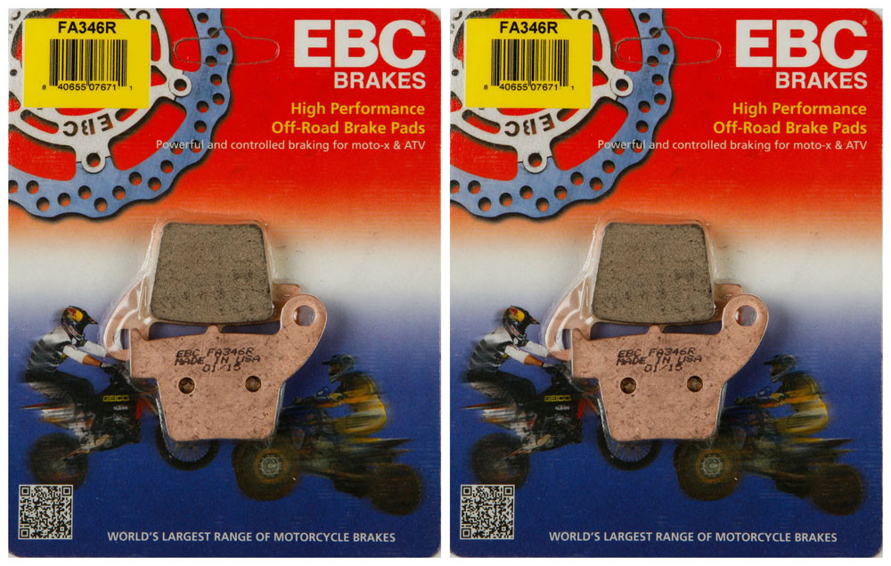EBC Brake Pads FA346R (2 Packs - Enough for 2 Rotors)