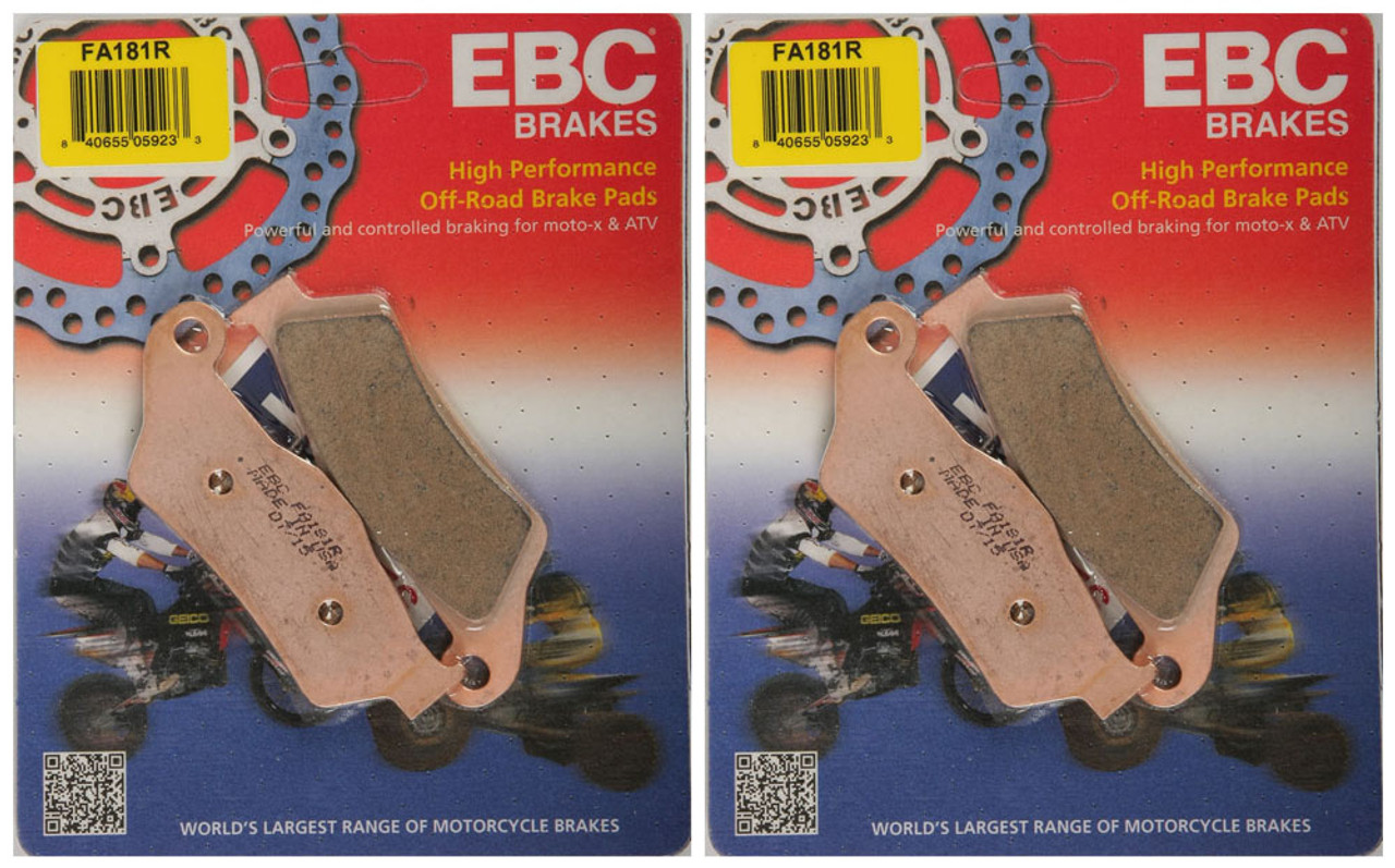 EBC Brake Pads FA181R (2 Packs - Enough for 2 Rotors)