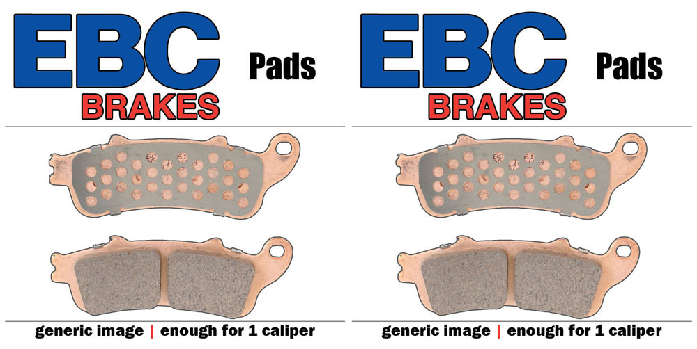 EBC Brake Pads FA261V (2 Packs - Enough for 2 Rotors)