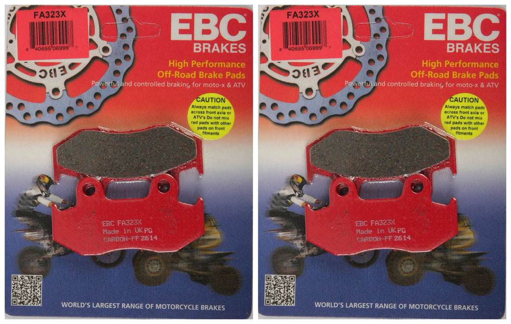EBC Carbon X Brake Pads FA323X (2 Packs - Enough for 2 Rotors)