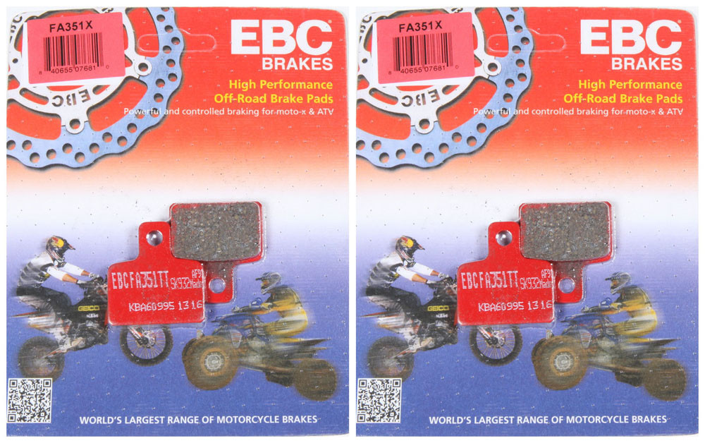 EBC Carbon X Brake Pads FA351X (2 Packs - Enough for 2 Rotors)
