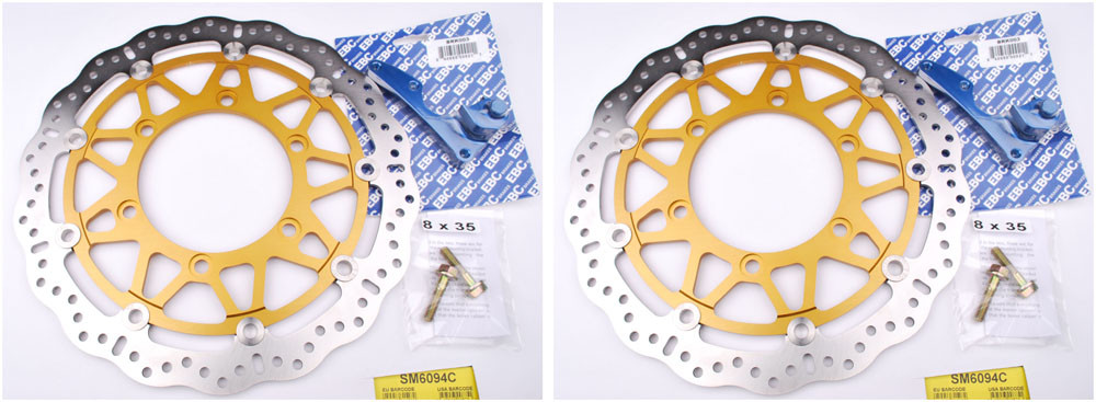 EBC Supermoto Brake Disc Rotors SM6094C (2 Rotors - Bundle)
