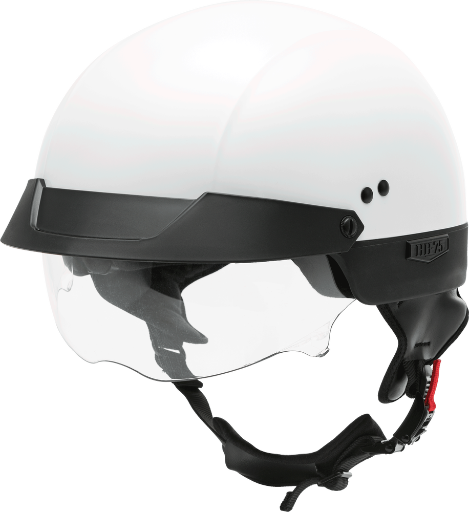 Gmax Hh-75 Half Helmet White