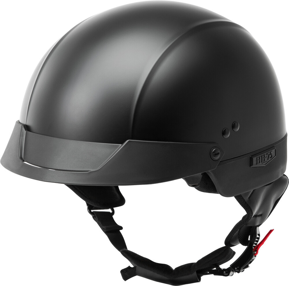 Gmax Hh-75 Half Helmet Matte Black