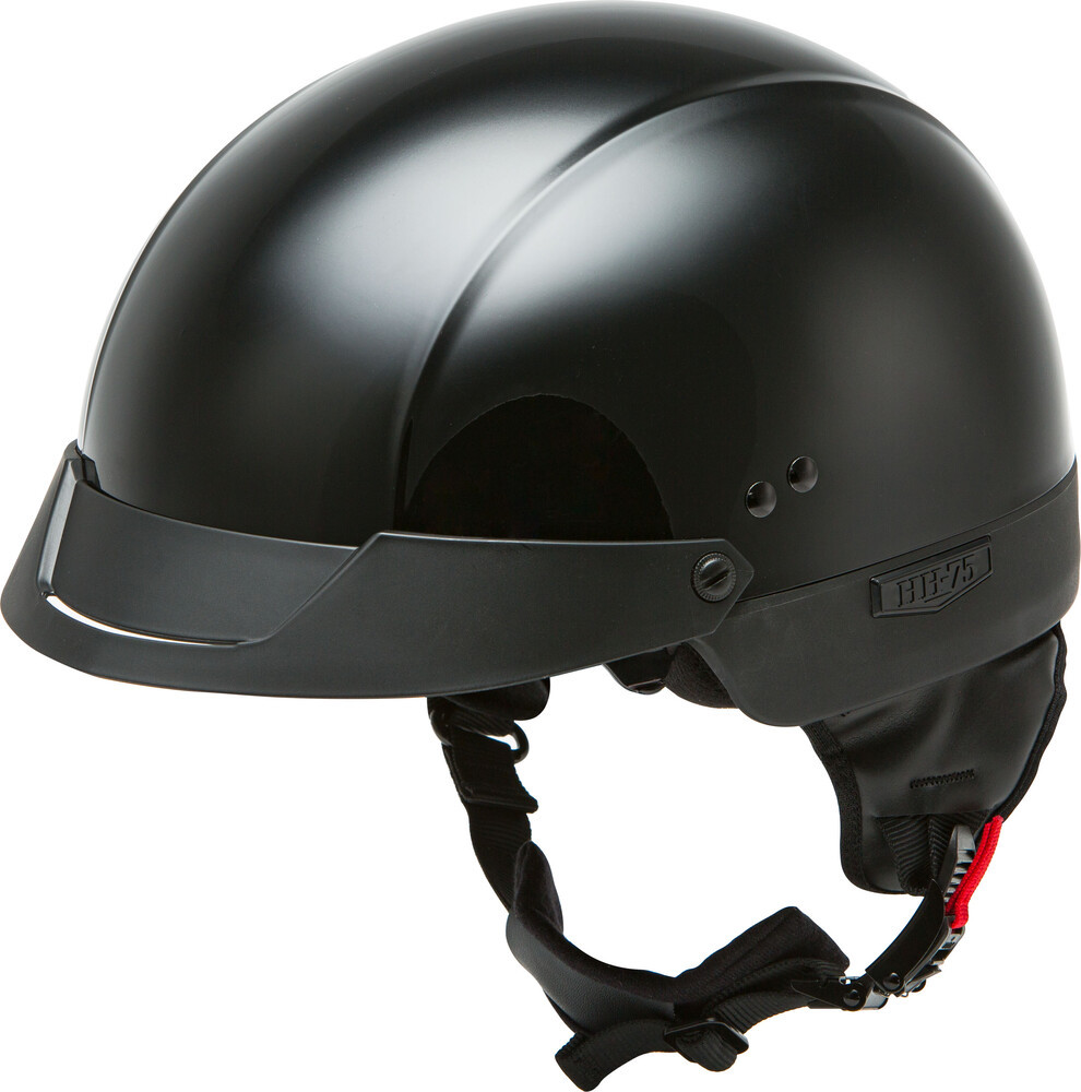 Gmax Hh-75 Half Helmet Black