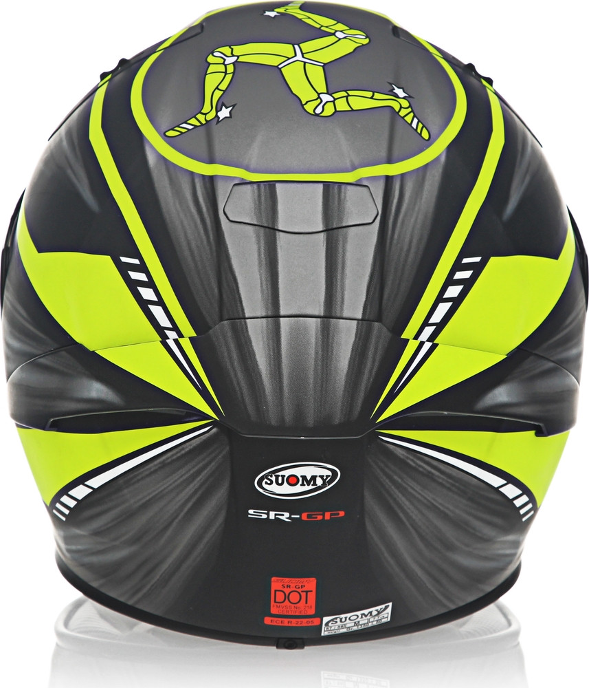Suomy SR-GP On Board Matte Grey Yellow Helmet