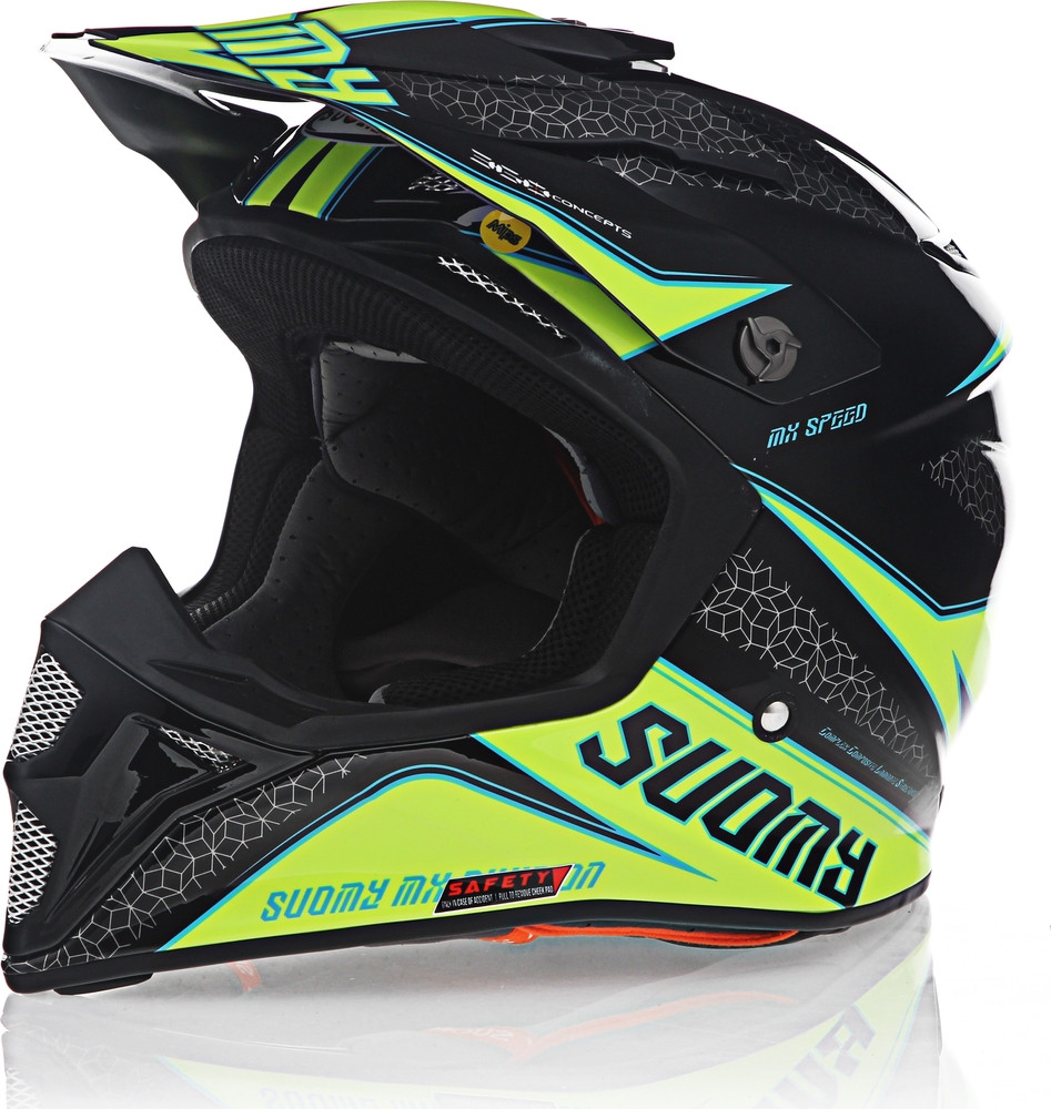 Suomy MX Speed Transition Yellow Helmet 