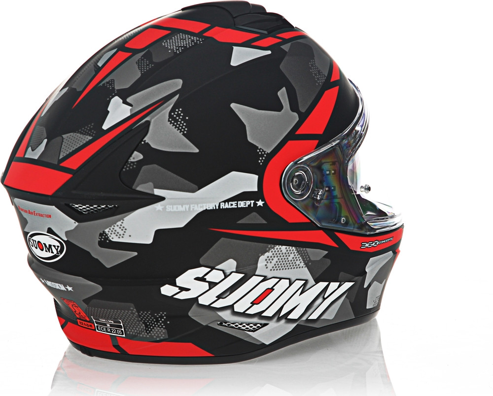 Suomy Stellar Race Squad Red Helmet