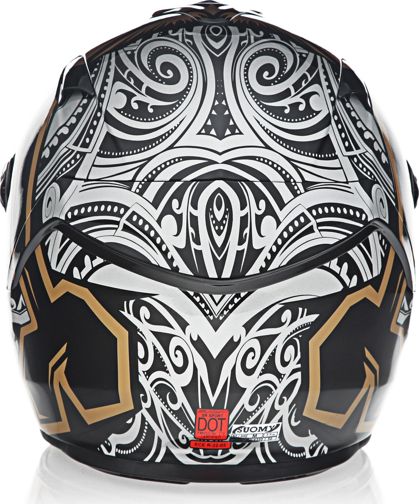 Suomy SR Sport Crossbone Gold Helmet