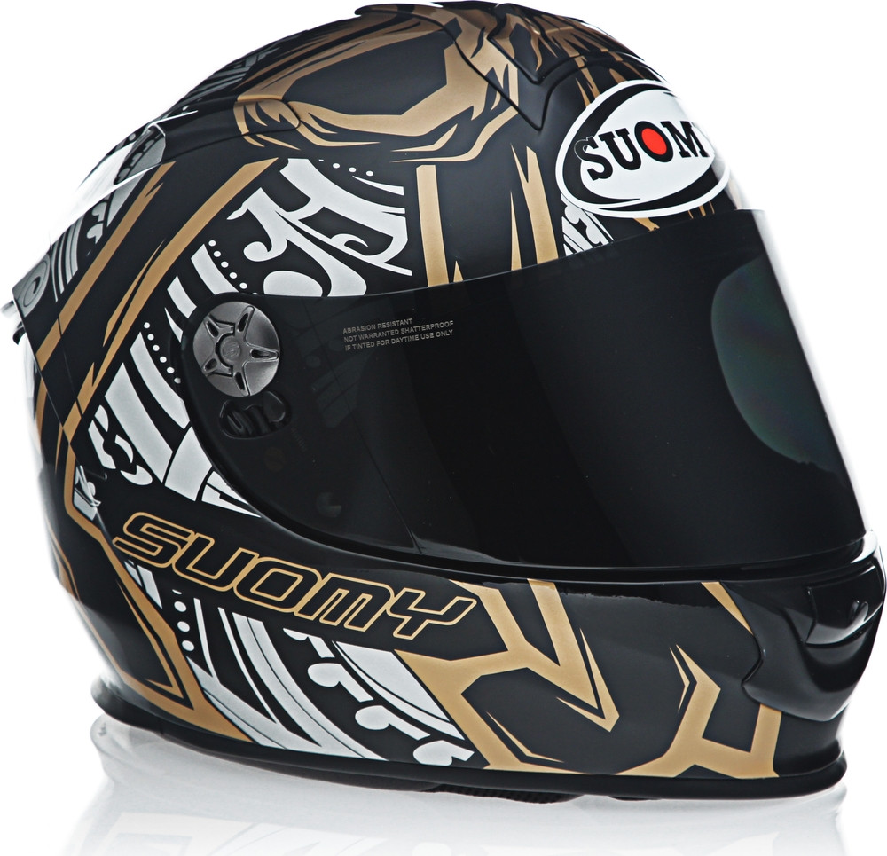 Suomy SR Sport Crossbone Gold Helmet