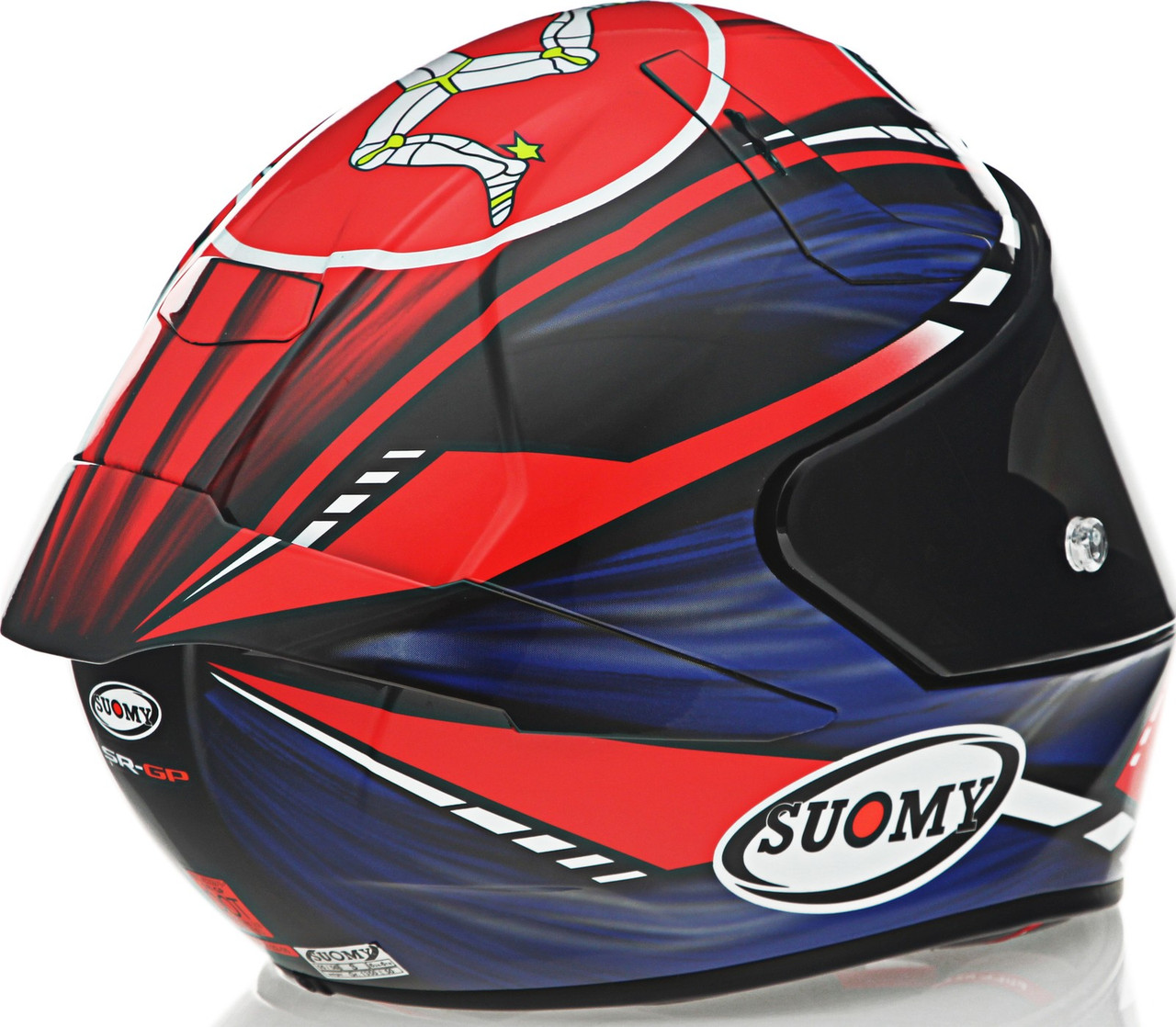 Suomy SR-GP On Board Blue Red Helmet