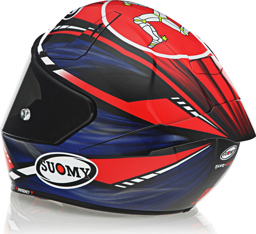 Suomy SR-GP On Board Blue Red Helmet
