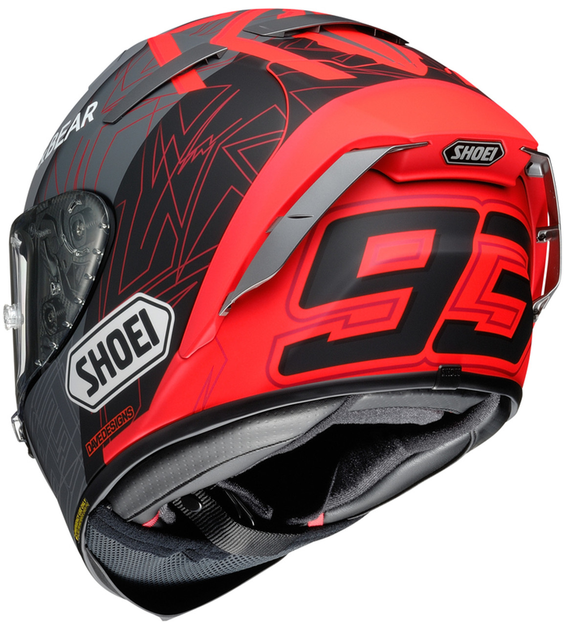 Shoei X-14 Marquez Black Concept 2 T1 Helmet - Speed Addicts