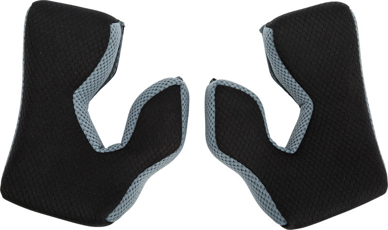 Fly Racing Formula Cheek Pad Original Black/Cool Grey 2X 35Mm