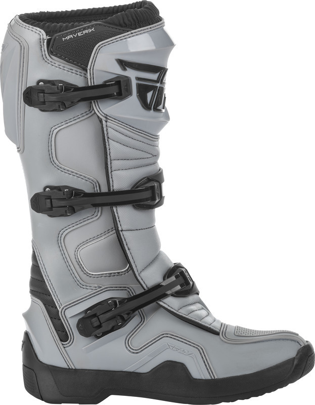 Fly Racing Maverik Boots Grey Black