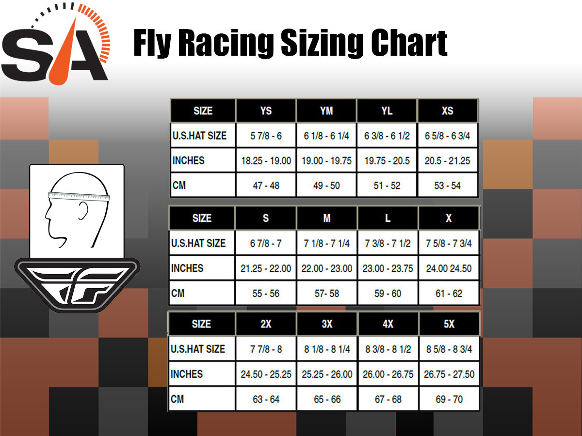 Fly Racing Youth Kinetic Straight Edge Helmet Red White Blue