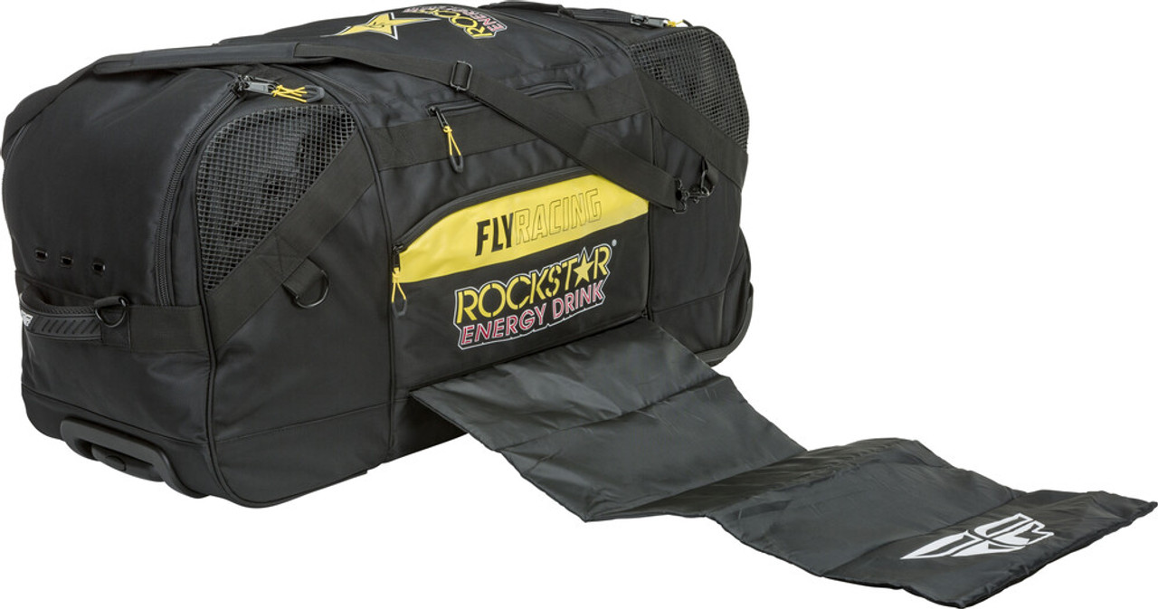 Fly Racing Rockstar Roller Grande Bag Black/Yellow