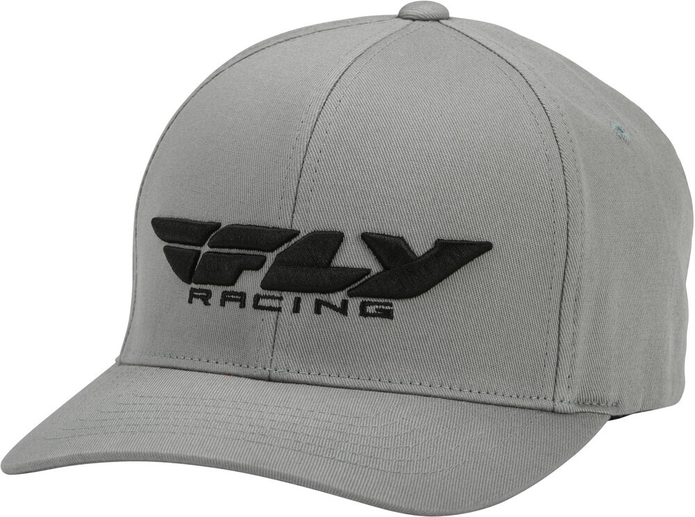 Fly Racing Youth Podium Hat Grey