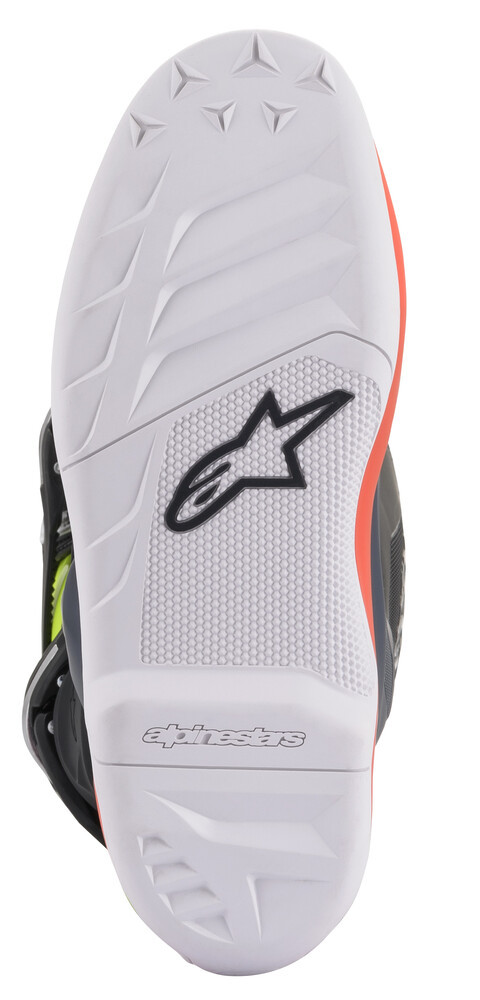 Alpinestars Tech 7S Dark Grey Red Fluo Yellow Boots