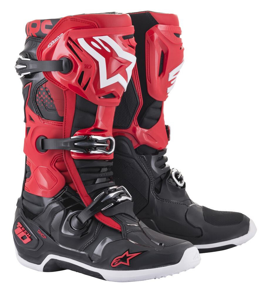 Alpinestars Tech 10 Red Black Boots