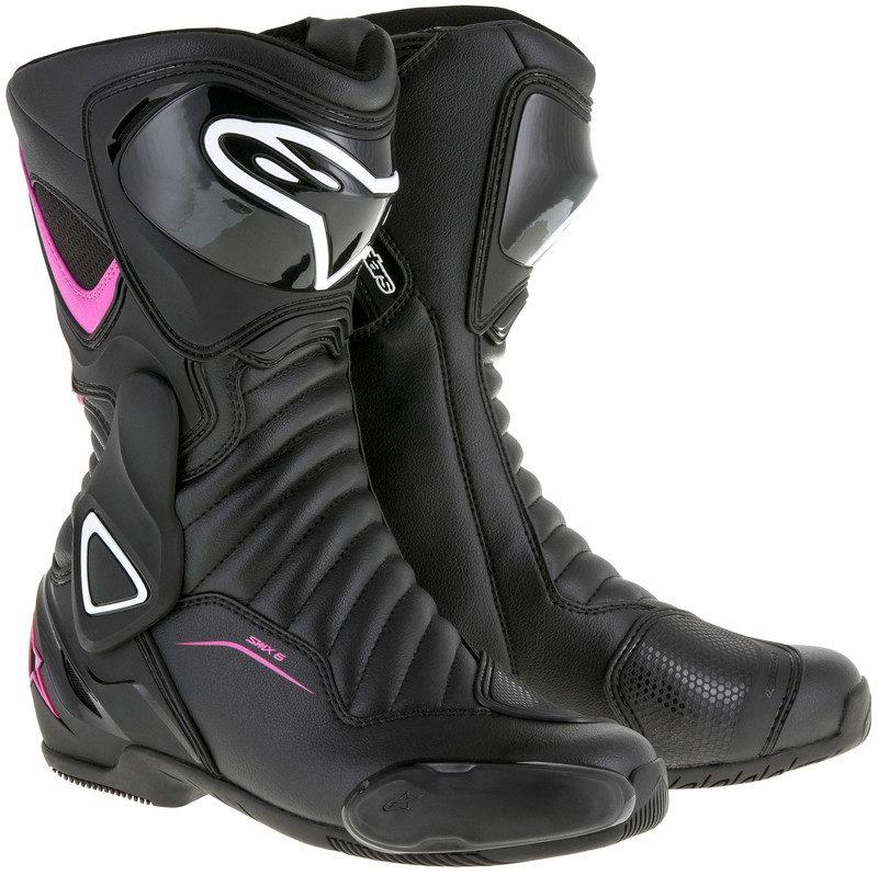 Alpinestars SMX-6 V2 VENT Black Fuchsia White Boots
