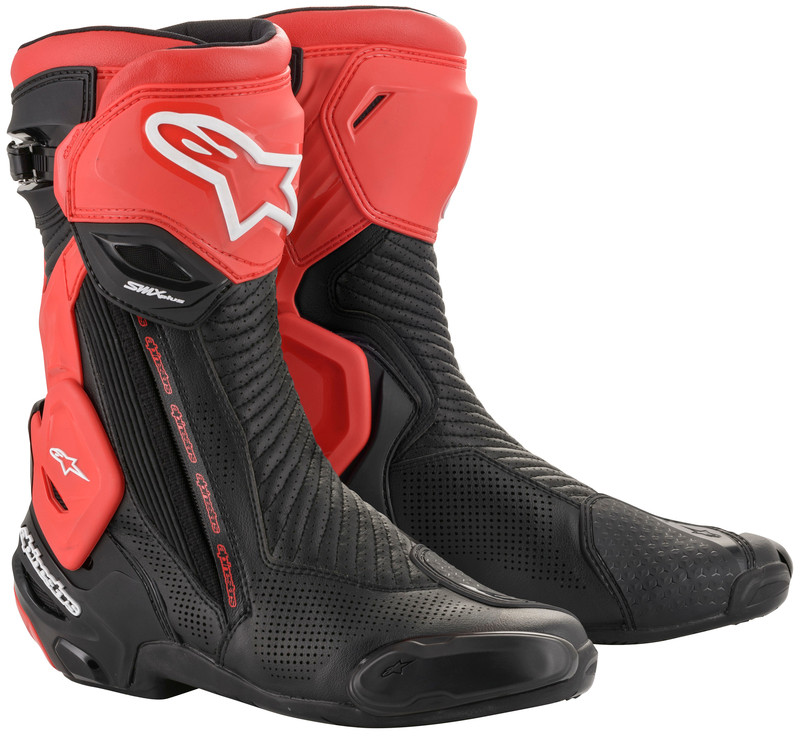 Alpinestars SMX Plus V2 Black Red Boots