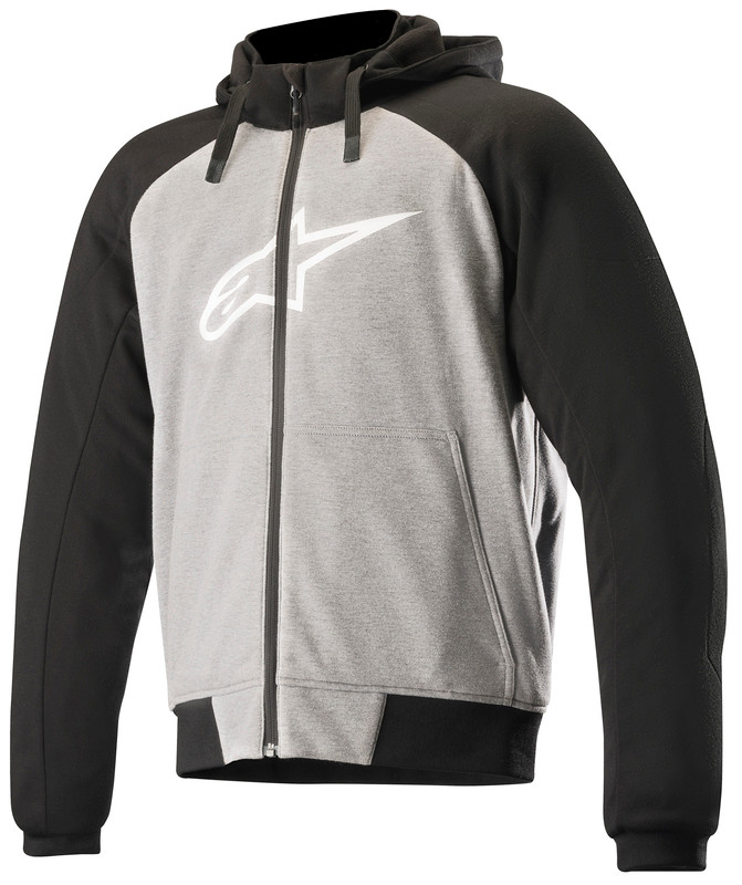 Alpinestars Chrome Sport Hoodie Grey Black - Speed Addicts