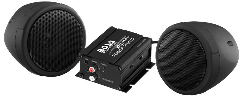 Boss Audio Scooter Speaker Kit Black - MCBK425BA