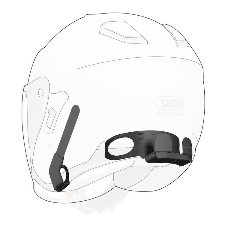 Sena 10U Motorcycle Bluetooth Communication System fits Shoei Neotec