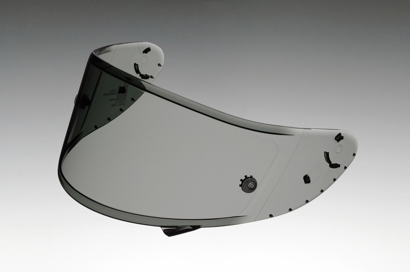 Shoei CWR-F Pinlock Shield Tear Off Posts Dark Smoke for X-14, RF-1200