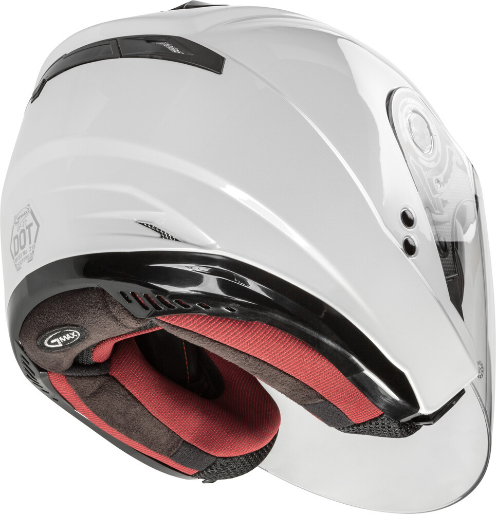 Gmax OF-77 Open-Face 2021 Helmet Pearl White