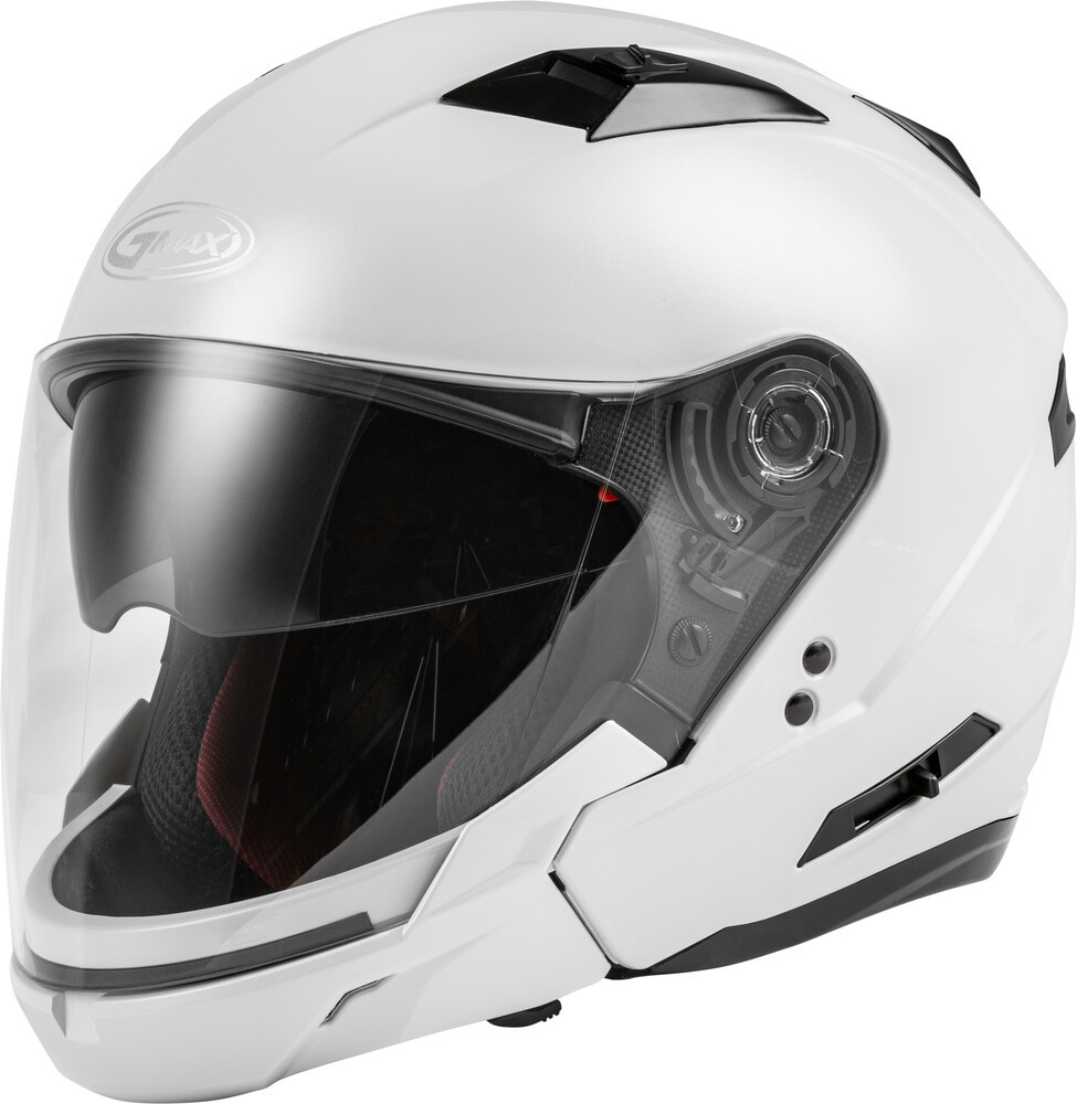 Gmax OF-77 Open-Face 2021 Helmet Pearl White
