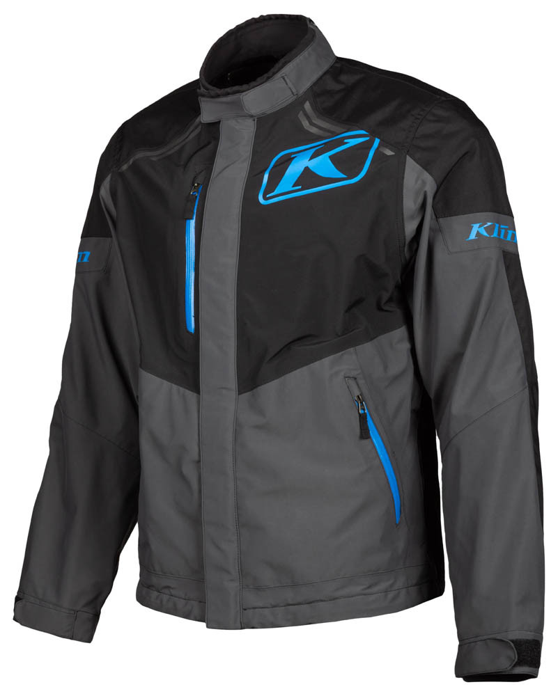 Klim Traverse Jacket Black Kinetik Blue