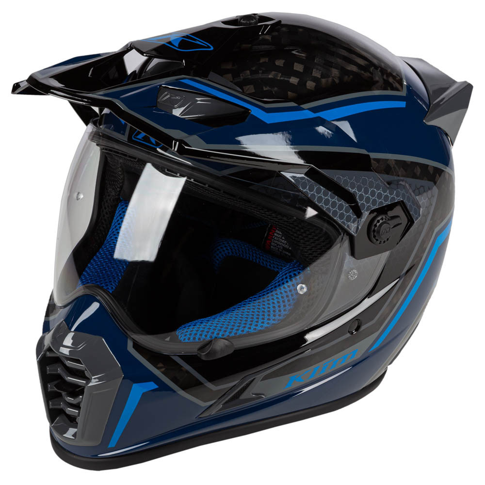 Klim Krios Pro Helmet ECE/DOT Mekka Kinetik Blue - Speed Addicts