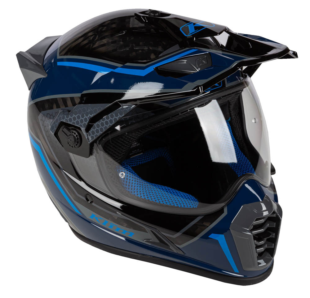 Klim Krios Pro Helmet ECE/DOT Mekka Kinetik Blue - Speed Addicts