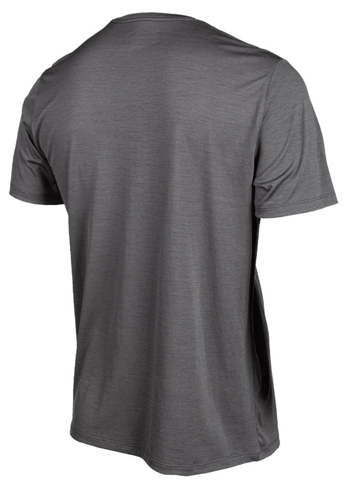 Klim Teton Mens Merino Wool SS Shirt Asphalt