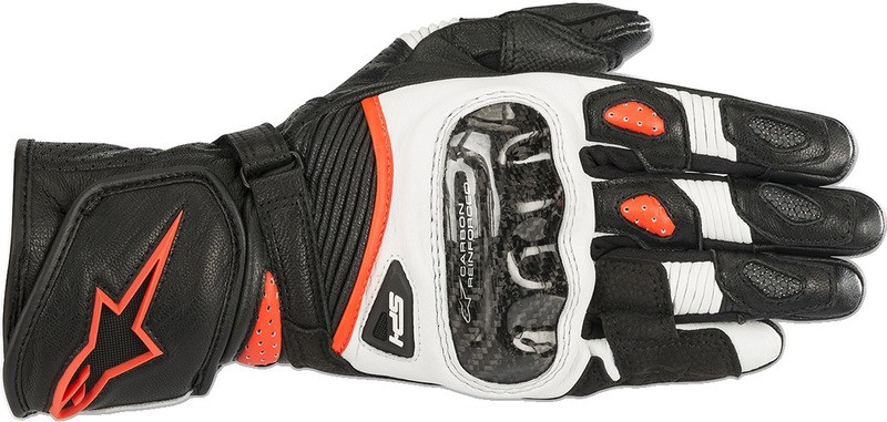Alpinestars Stella SP-1 V2 Black White Red Gloves