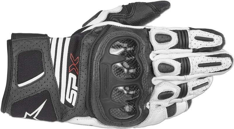 Alpinestars SPX AC V2 Black White Gloves