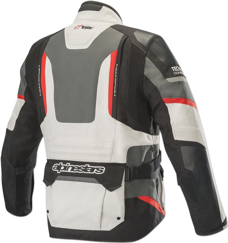 Alpinestars Andes Pro Drystar Gray Gray Black Red Red Jacket