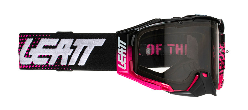 Leatt Velocity 6.5 Neon Pink Light Grey 58% Goggle