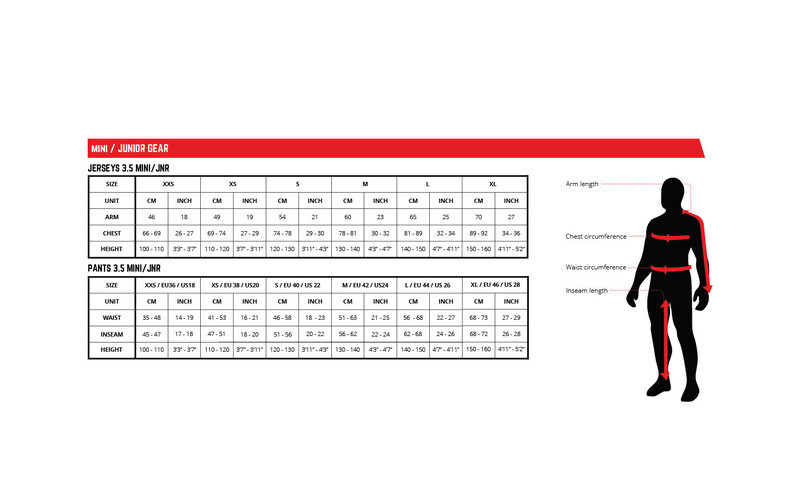 Leatt Moto 3.5 Junior Red Jersey