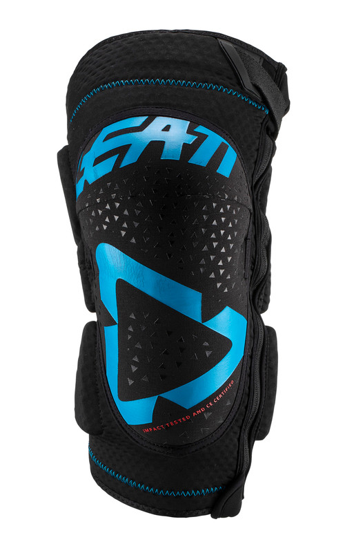 Leatt 3DF 5.0 Zip Fuel Black Knee Guard Armor