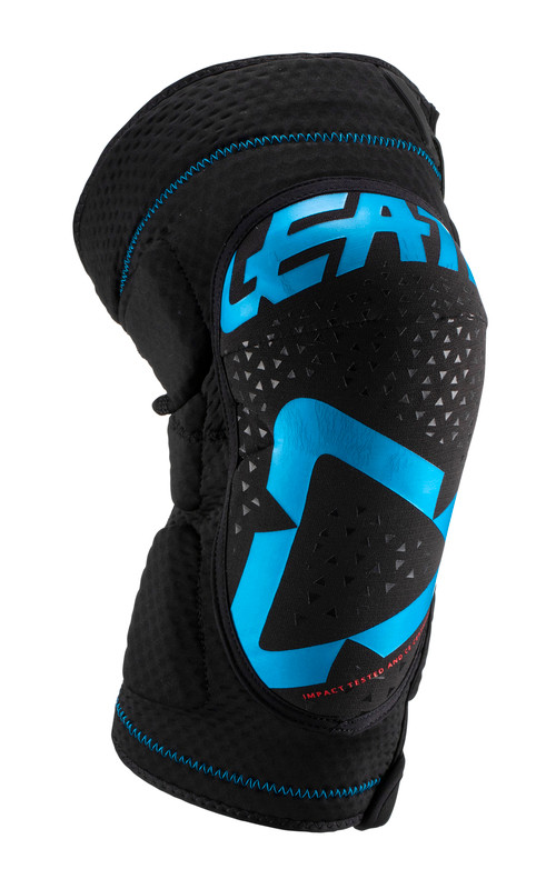 Leatt 3DF 5.0 Zip Fuel Black Knee Guard Armor