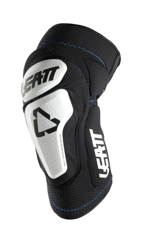 Leatt 3DF 6.0 White Black Knee Guard Armor