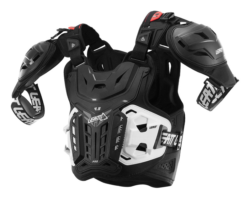 Leatt 4.5 Pro Black Chest Protector Armor