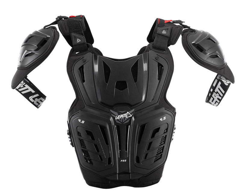 Leatt 4.5 Pro Black Chest Protector Armor