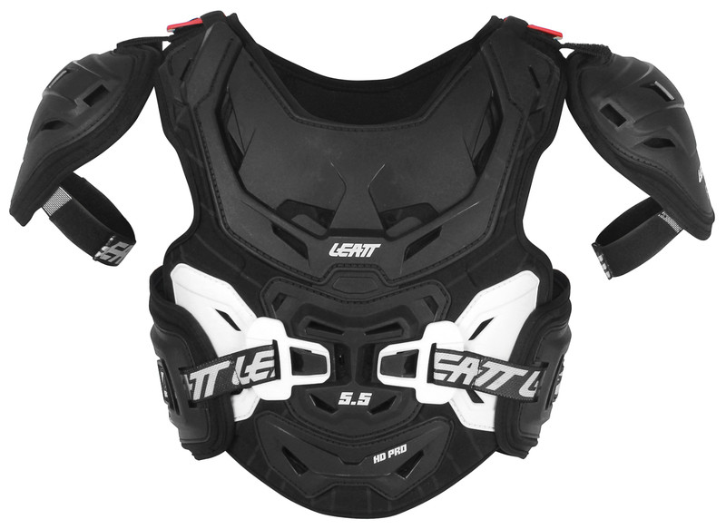 Leatt 5.5 Pro HD Youth Black White Chest Protector size Youth